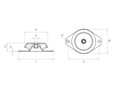 Amortizor vibratie clopot AC2F