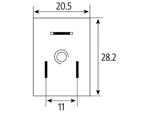 Bobina electrovalva cu LED Ø9mm 12-230V