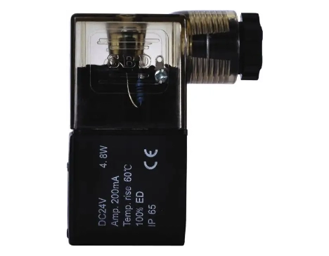 Bobina electrovalva cu LED Ø9mm 12-230V