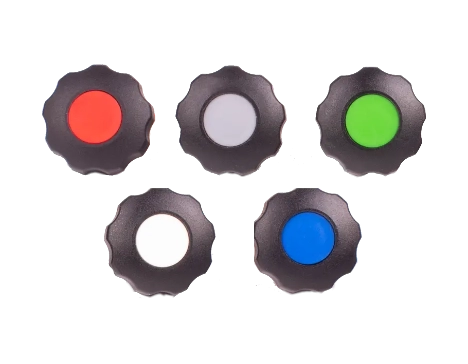 Buton rozeta cu 9 lobi filet interior PO