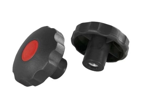 Buton rozeta cu 9 lobi filet interior PO
