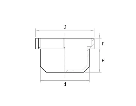 Capac de protectie filetat rosu TFL