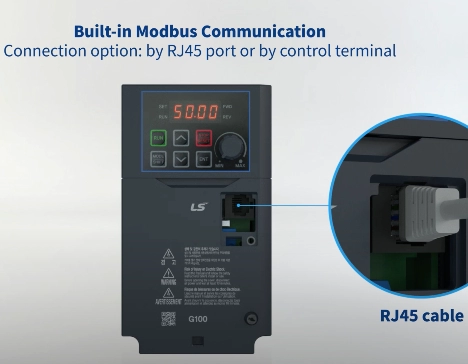 Convertizor de frecventa G100 - alimenta