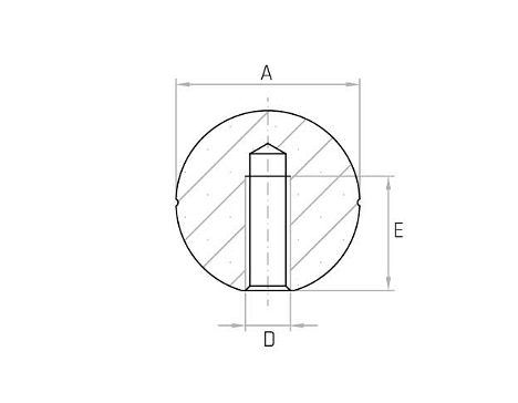 Maner bila plastic fenolic rosu
