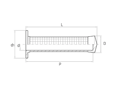 Manson din pvc cu aparatoare PVZ 49x125
