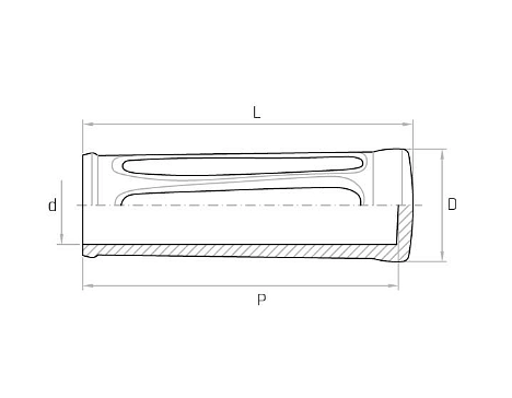 Manson din pvc cu striatii PV