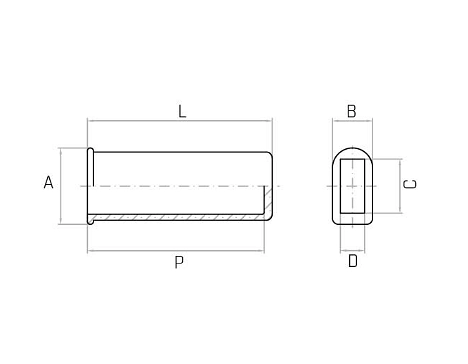 Manson plat din pvc MPV 38x92