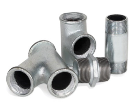 Niplu lung 100 mm de 1 1/4 cauciucat