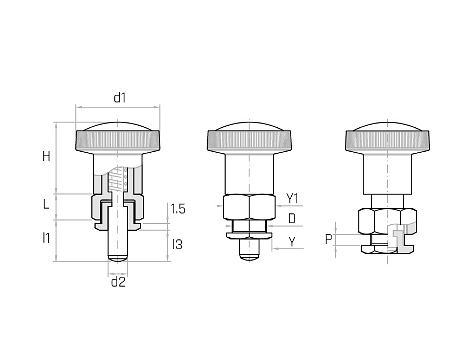 Piston de indexare PPDA