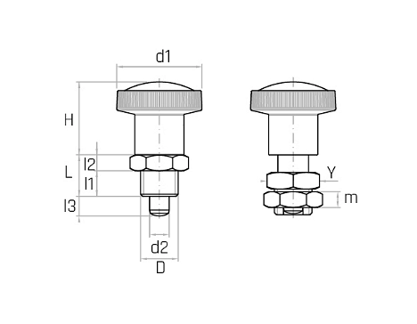 Piston de indexare PRA - PRA/C
