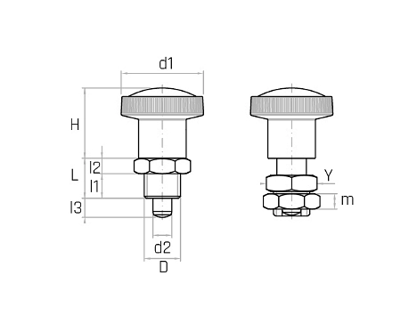 Piston de indexare PRC - PRC/C