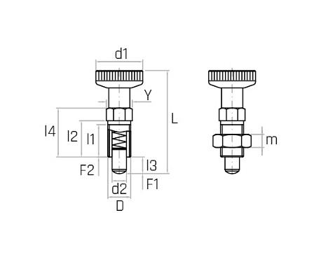 Piston de indexare PSD - PSD/C