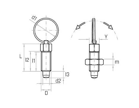 Piston de indexare PSDA - PSDA/C