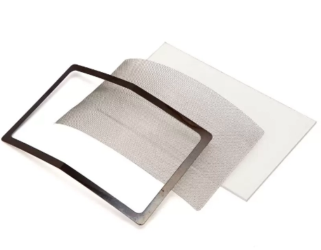 Plasa inox pentru protectie vizor casca