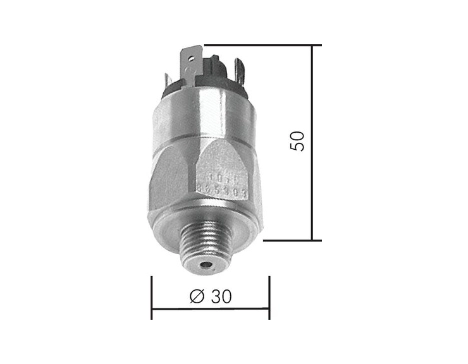 Presostat DRS ES INOX conexiune G14