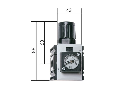 Regulator de presiune aer R014 FB 0.2-10