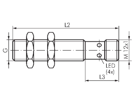 Senzor inductiv de proximitate INOX SIN