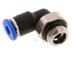 Conector pneumatic push-in la 90 de grade IQSL