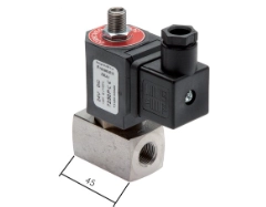 Electrovalva 3/2 apa/aer din inox seria 