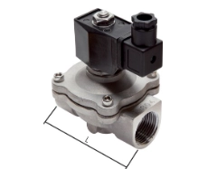 Electrovalva apa/aer ZS ES INOX comanda pilotata