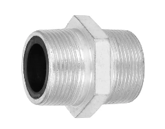 Niplu scurt 1 1/4 cauciucat