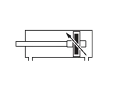 thumb - Cilindru pneumatic patrat cu dubla actiu