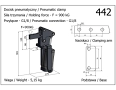 thumb - Clema de fixare pneumatica puternica cu 