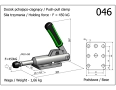 thumb - Clema de fixare tip impingere-tragere cu