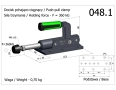 thumb - Clema de fixare tip impingere-tragere cu