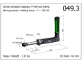 thumb - Clema de fixare tip impingere-tragere in