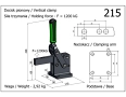 thumb - Clema de fixare verticala intarita cu ba