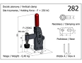 thumb - Clema de fixare verticala cu baza vertic