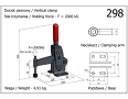 thumb - Clema de fixare verticala intarita 298