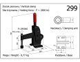 thumb - Clema de fixare verticala intarita 299