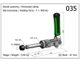 thumb - Clema de fixare scurta tip impingere-tra