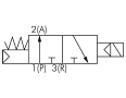 thumb - Electrovalva pneumatica 3/2 G1/8 - SF200