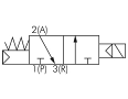 thumb - Electrovalva pneumatica 3/2 G1/8 - SF200