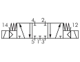 thumb - Electrovalva pneumatica 5/3 cai - RV53