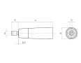 thumb - Maner rotativ cilindric MEP
