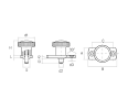 thumb - Piston de indexare cu flansa PPF