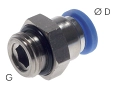 thumb - Racord push-in drept pentru tub de 3 mm,